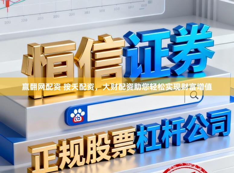 赢翻网配资 按天配资,大财配资助您轻松实现财富增值