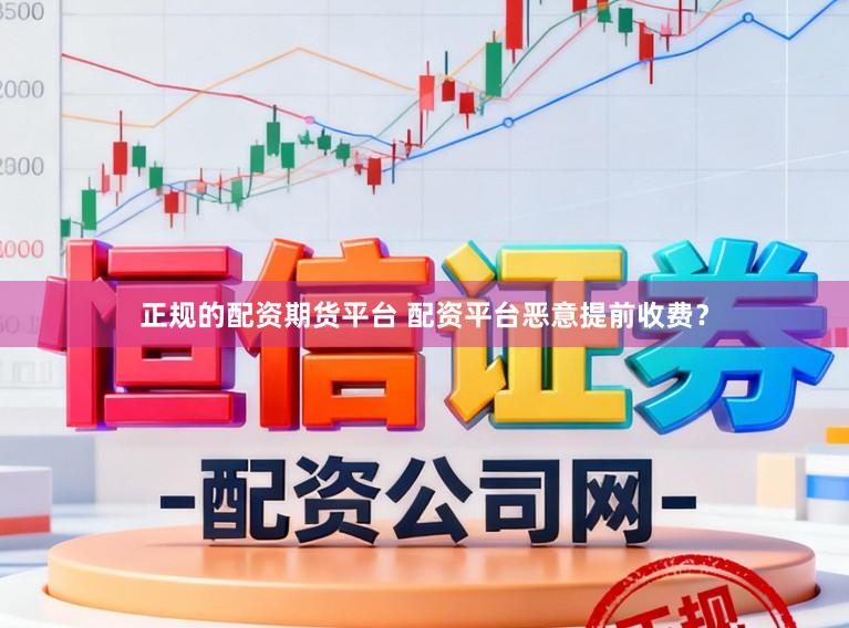 正规的配资期货平台 配资平台恶意提前收费？