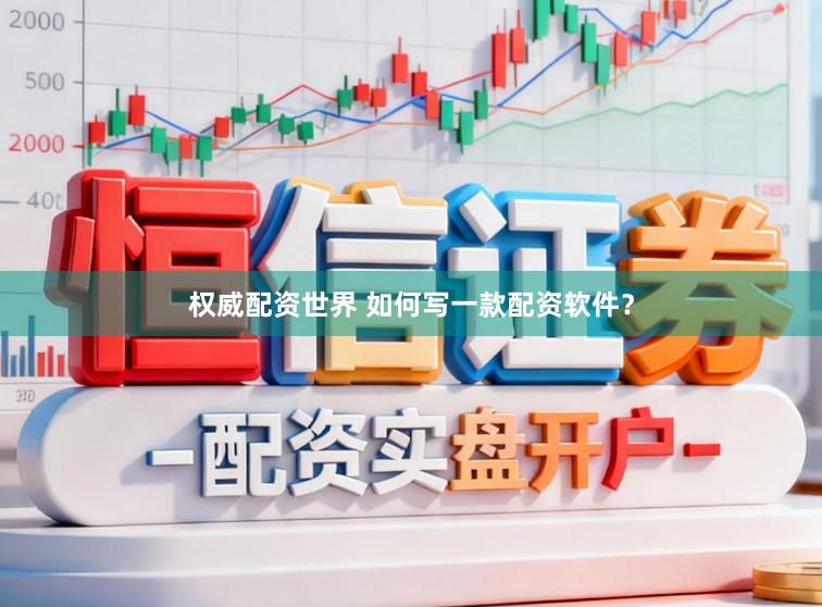 权威配资世界 如何写一款配资软件？